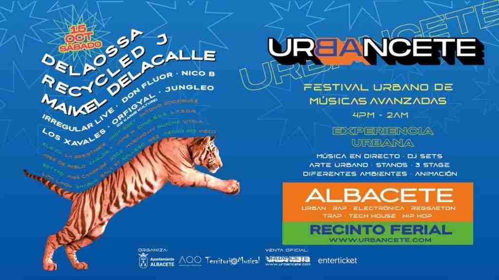 Albacete acoge el 15 de octubre 'Urbancete', primer festival de música urbana de la región
