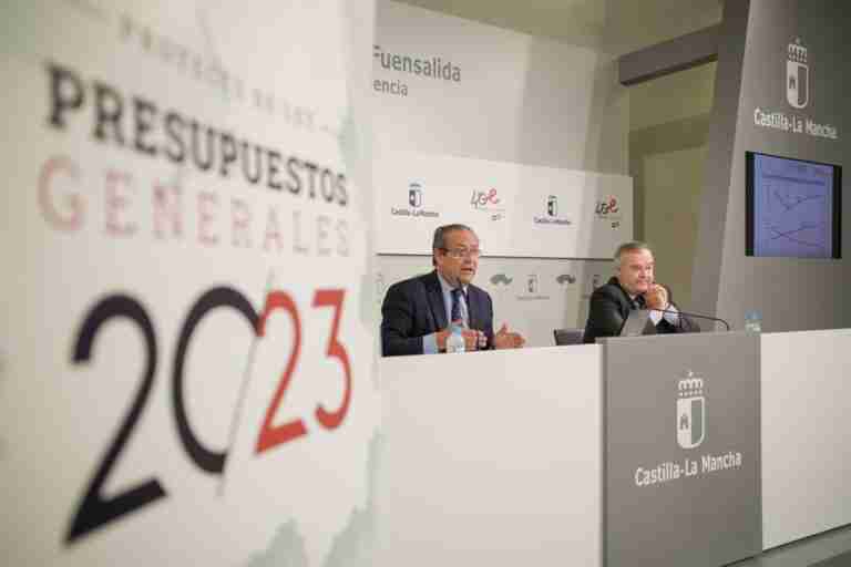 C-LM destinará 6.869 millones a sanidad, educación y bienestar social en 2023 con unos presupuestos "responsables"