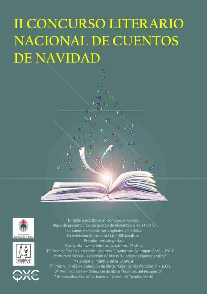 El II Concurso Literario Nacional de Cuentos de Navidad de Quintanar de la Orden estará abierto hasta el 16 de diciembre