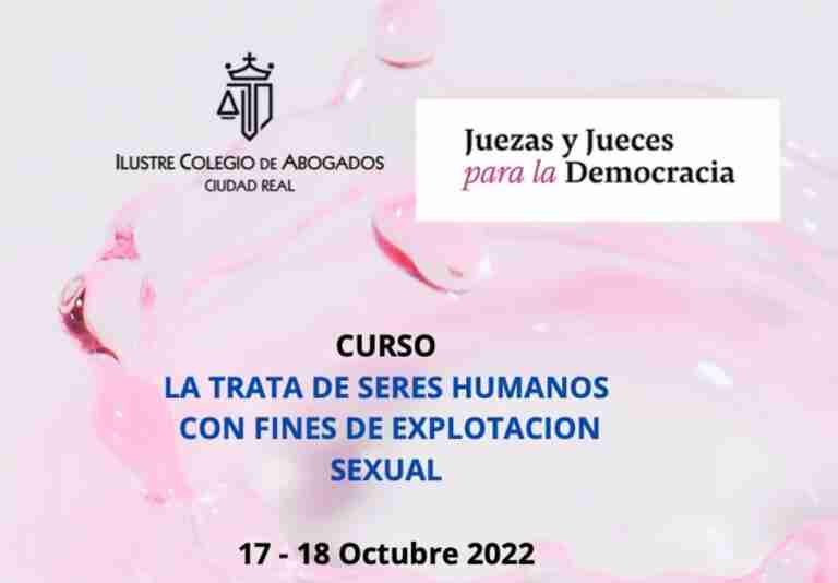 Profesionales de la Abogacía de Ciudad Real se forman desde este lunes en trata con fines de explotación sexual