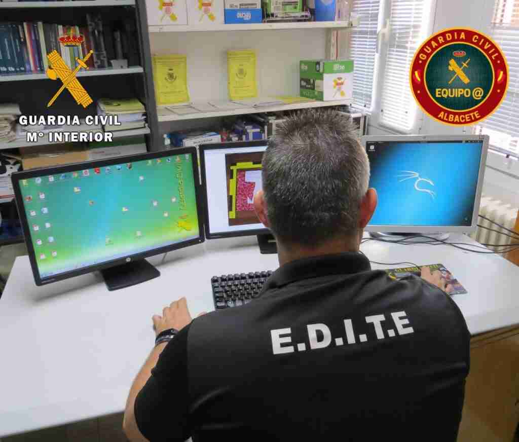 Sucesos.-Detenido un hombre de 31 años acusado de ciberacoso sexual a una menor de edad en Albacete