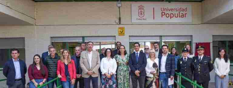 Universidad Popular Ciudad Real arranca el curso con instalaciones remodeladas en el antiguo Colegio Ciudad Jardín
