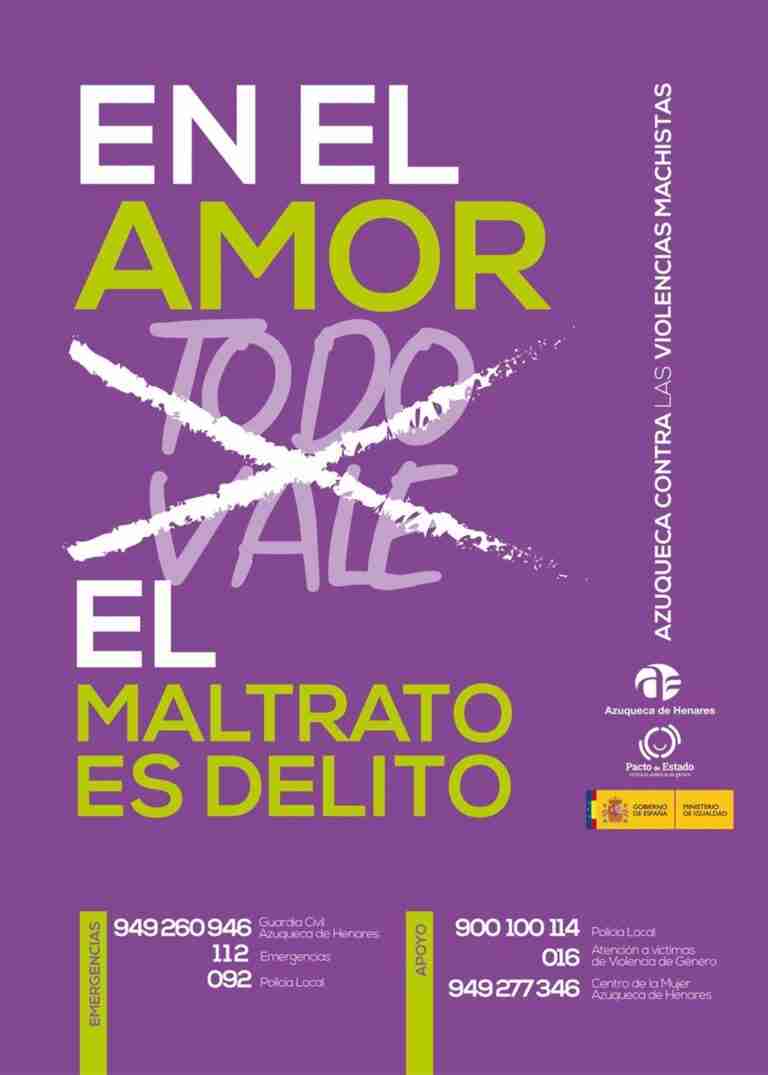 Azuqueca acoge el viernes el acto institucional del Gobierno de C-LM por el 25N