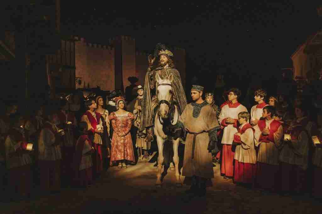 Carcamusas toledadanas, coros navideños y los Reyes Magos como anfitriones inundarán de Navidad a Puy du Fou en Toledo