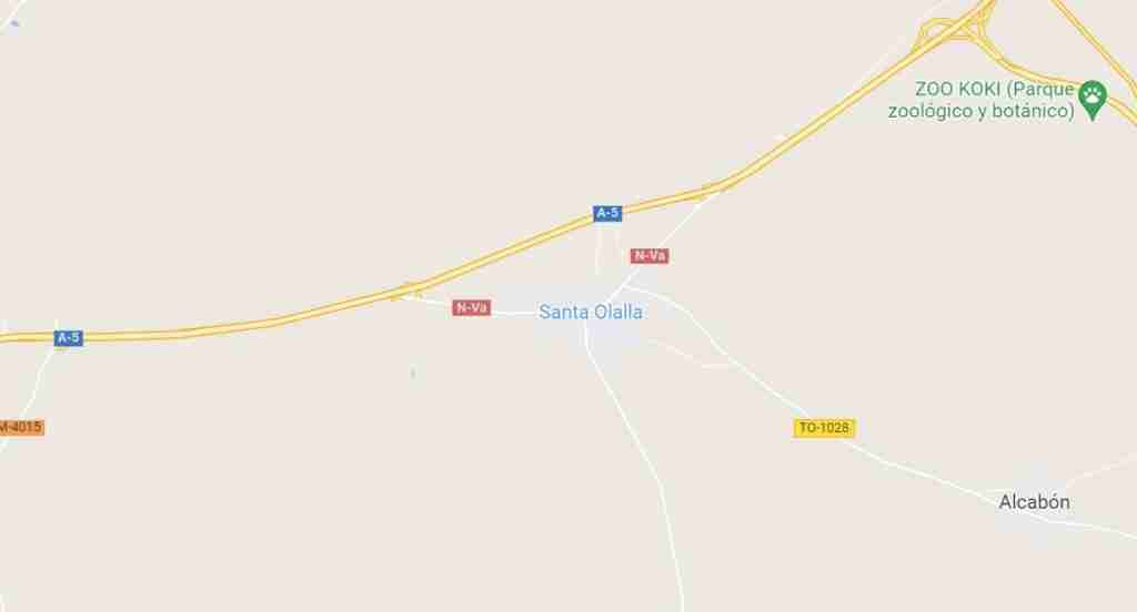 Cuatro heridas tras una colisión en cadena entre siete vehículos en la A-5 en Santa Olalla (Toledo)