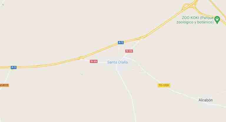 Cuatro heridas tras una colisión en cadena entre siete vehículos en la A-5 en Santa Olalla (Toledo)