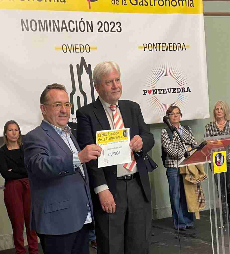 Cuenca, Capital Española de la Gastronomía en 2023: "Ha demostrado perseverancia, a la tercera ha sabido convencer"