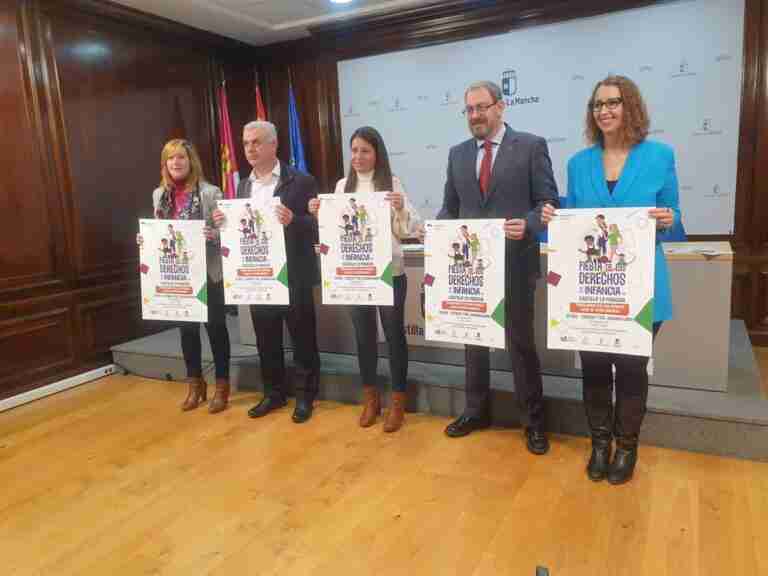 Guadalajara celebrará este sábado la Fiesta de los Derechos de la Infancia de Castilla-La Mancha con talleres y música