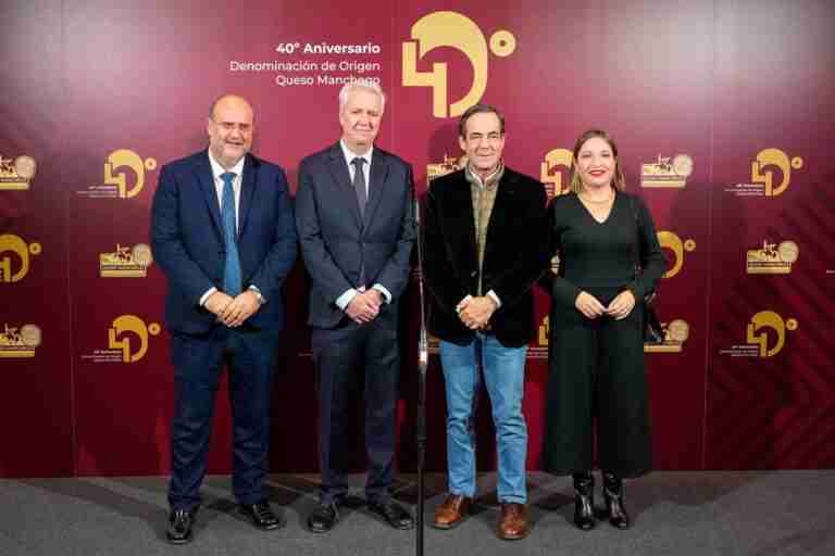 La Denominación de Origen Protegida Queso Manchego celebra su 40 aniversario y nombra presidente de Honor a José Bono