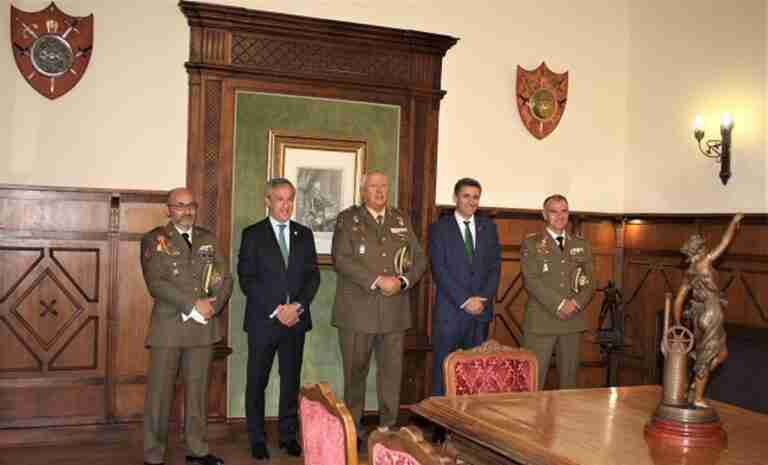 La Sala de la Real Fábrica de Armas de Academia de Infantería reabre tras trabajos de recuperación por daños de Filomena