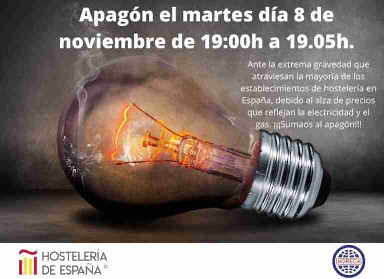 La patronal conquense invita a los hosteleros a sumarse al apagón protesta de este martes por el coste de la energía