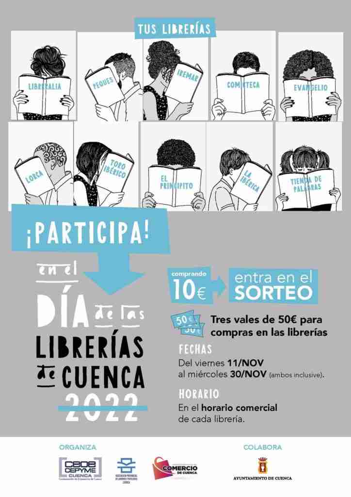 Los libreros de Cuenca sortearán vales de 50 euros para celebrar este viernes el Día de las Librerías