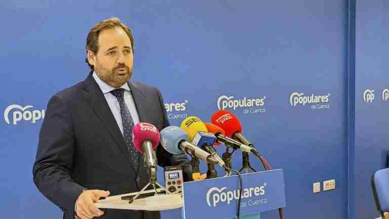 Núñez persiste en que reactivará el silo en Villar de Cañas si gobierna y desdeña el "ecologismo radical" de PSOE