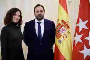 Núñez y Ayuso abogan por crear un eje de crecimiento económico del sur de Europa entre C-LM, Madrid y Andalucía