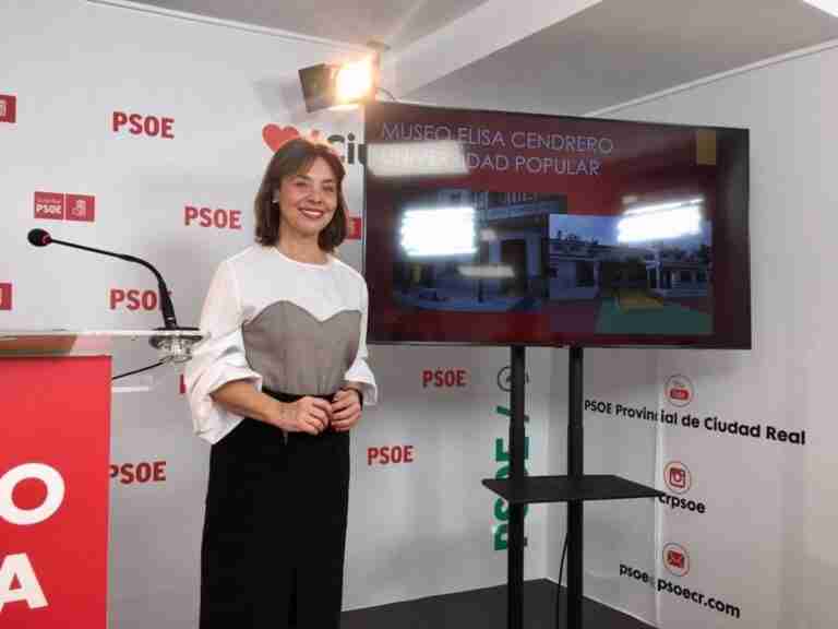 Pilar Zamora presume de la inversión de 37 millones con deuda cero gestionados por el PSOE en Ayuntamiento Ciudad Real