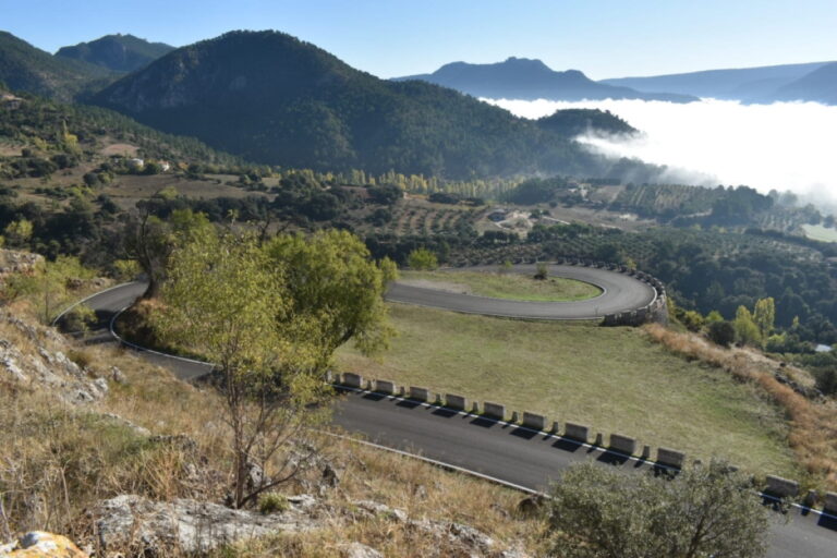 arreglo carretera en riopar albacete