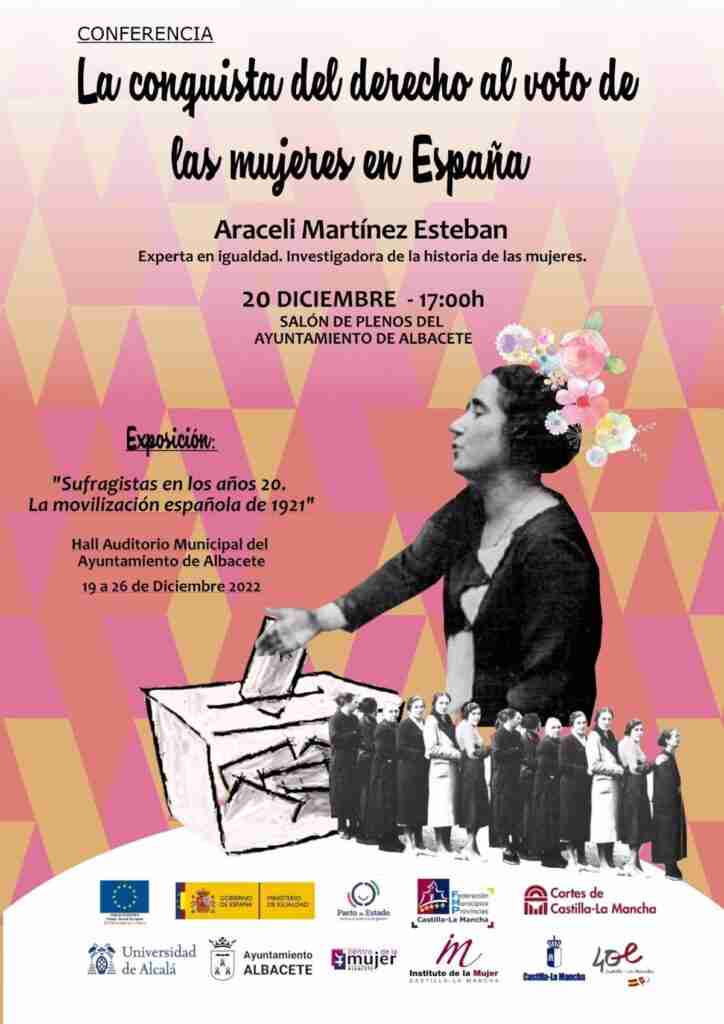 Albacete acoge este martes una exposición y una conferencia para difundir y homenajear al sufragio femenino en España