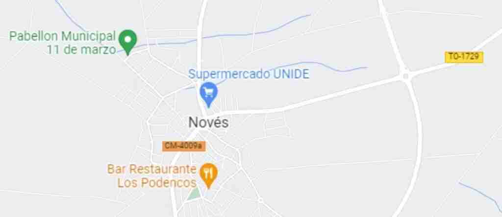 Cuatro jóvenes trasladadas al hospital tras la salida de vía de su turismo en Novés (Toledo)