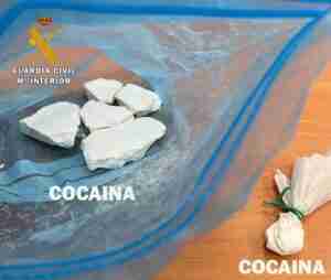 Detenido un vecino de Tarazona (Albacete) tras intervenirle 40 gramos de cocaína