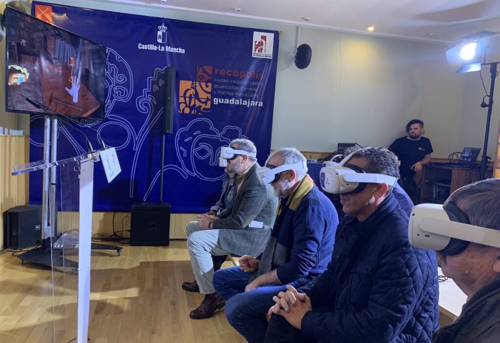 El Parque Arqueológico de Recópolis incorpora a sus visitas guiadas la realidad virtual y aumentada