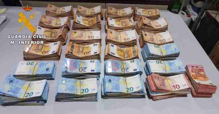 Intervenidos 182.000 euros y detenido un ciudadano ruso reclamado por Interpol en Albacete