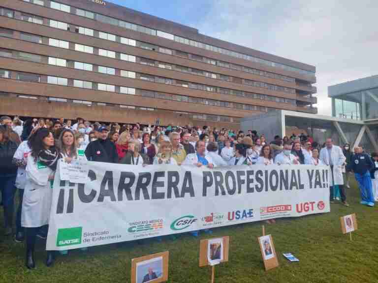 Profesionales del Sescam vuelven a exigir en toda C-LM el reconocimiento de la carrera profesional