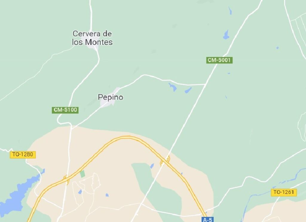 Un hombre fallece y otro resulta herido tras la colisión de dos turismos en la A-5 en Pepino (Madrid)
