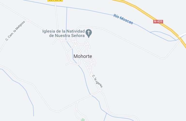 Un incendio destruye el tejado del consultorio médico de la pedanía conquense de Mohorte