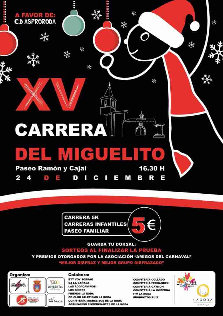 Vuelve la Carrera del Miguelito a La Roda en Nochebuena tras dos años de ausencia por la pandemia
