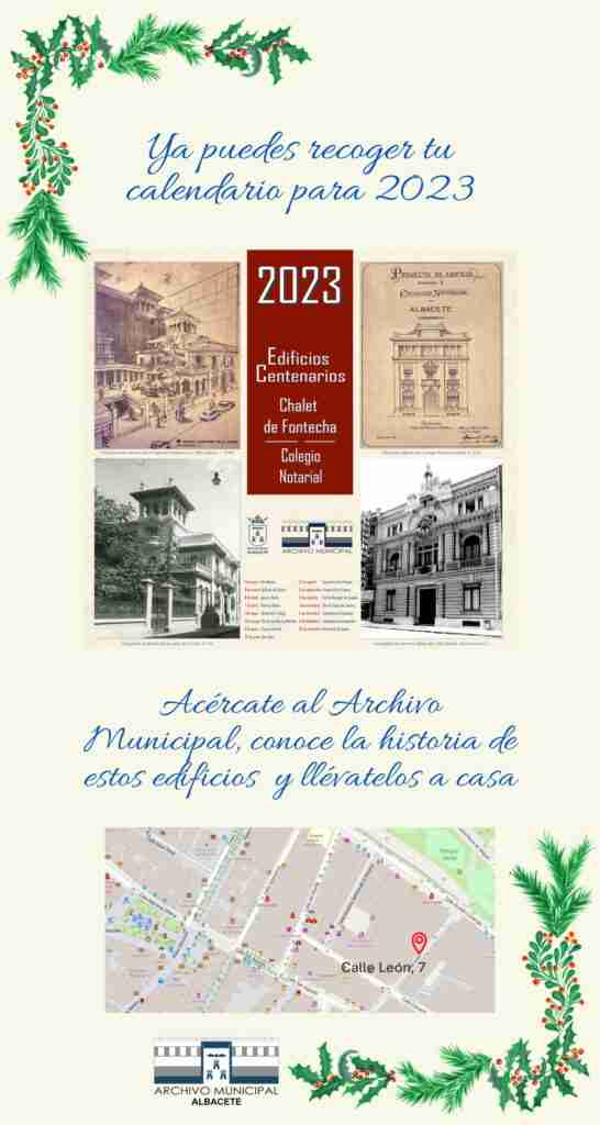 calendario 2023 archivo municipal de albacete