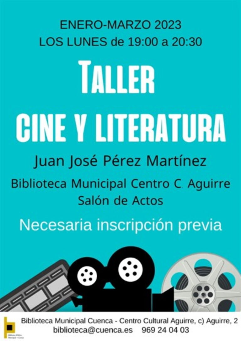 taller de cine y literatura 2023 cuenca