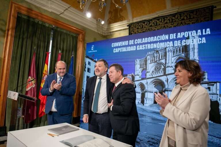 C-LM y Ayuntamiento de Cuenca se alían para sacar "el máximo provecho" a la capitalidad gastronómica de la ciudad