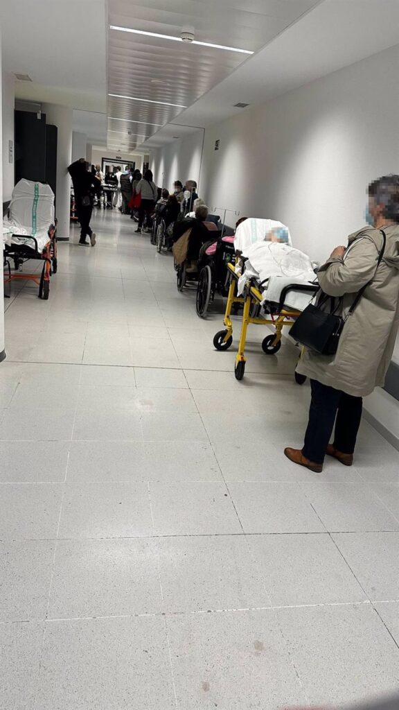 CSIF denuncia que el servicio de urgencias del Hospital Universitario de Toledo está "desbordado"