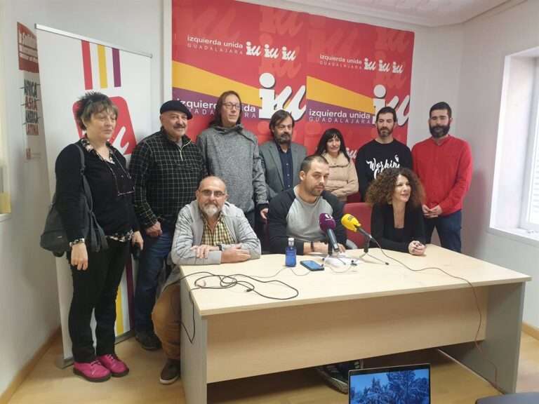 IU presenta a sus candidatos en los municipios de más de 10.000 habitantes y en algunos pueblos de la Guadalajara rural