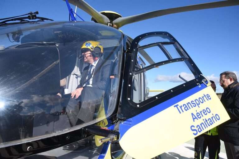Los 2 helicópteros de transfusión extrahospitalaria en C-LM permiten llevar sangre a pacientes las 24 horas del día