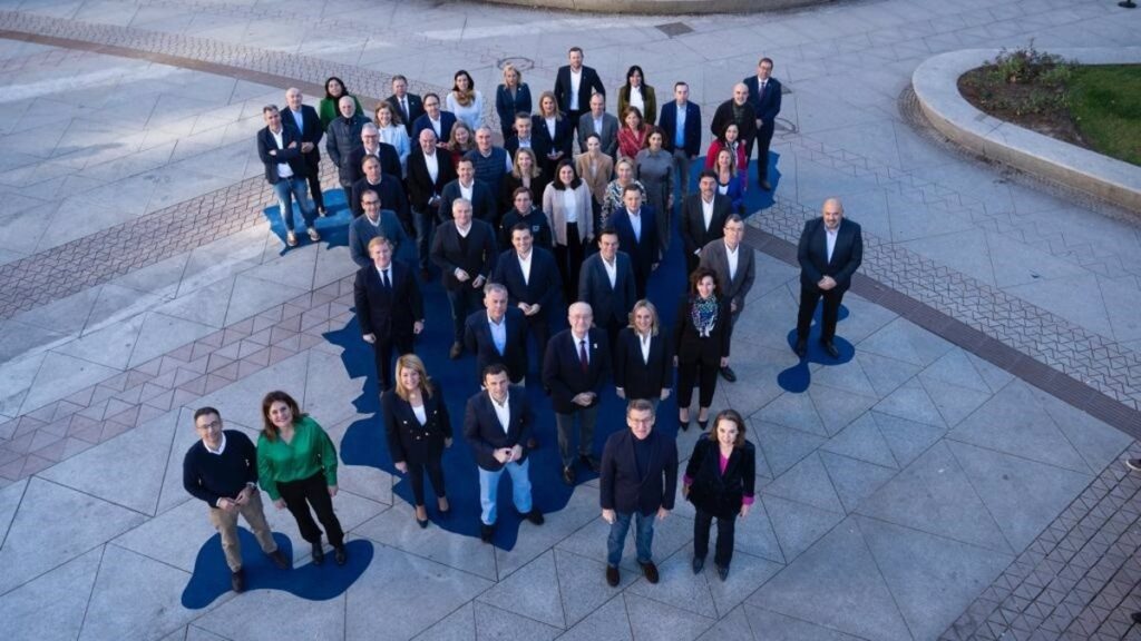 Los candidatos a la alcaldía del PP se unen en Madrid para acabar con "el sanchismo" y llevar a Feijóo a Moncloa