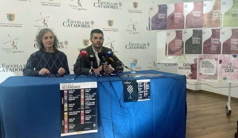 Vinos, quesos, ajo morado y chocolates, protagonistas del calendario de catas de Escuela de Catadores de Campo de Cripta