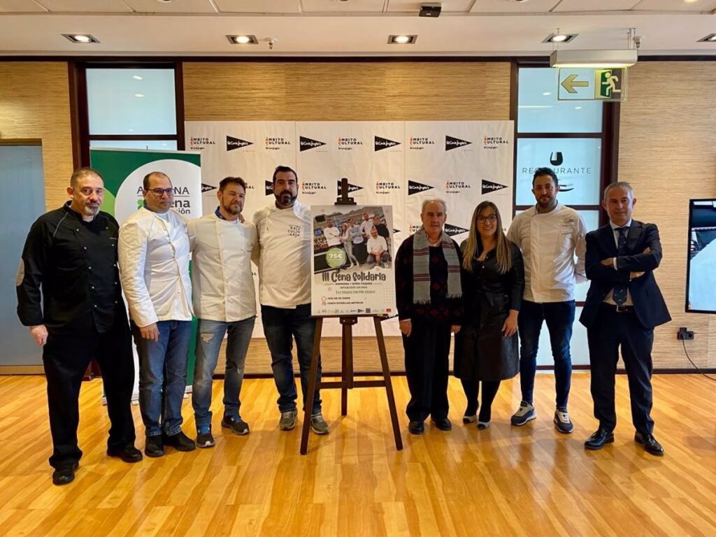 Vuelve la III Cena Solidaria Asprona y Euro-Toques con un menú de diseño, chefs Michelín y el cartel de agotado