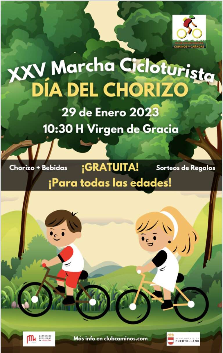 marcha cicloturista chorizo puertollano