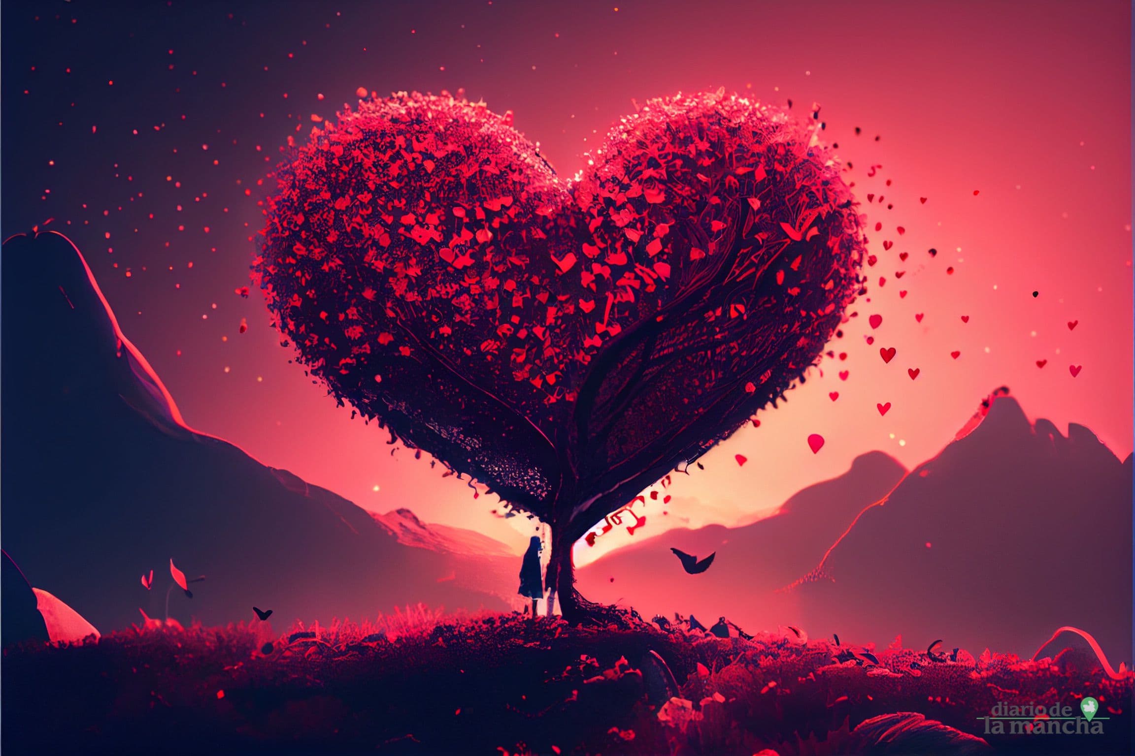 Fondos de pantalla para compartir corazones de San Valetín 2