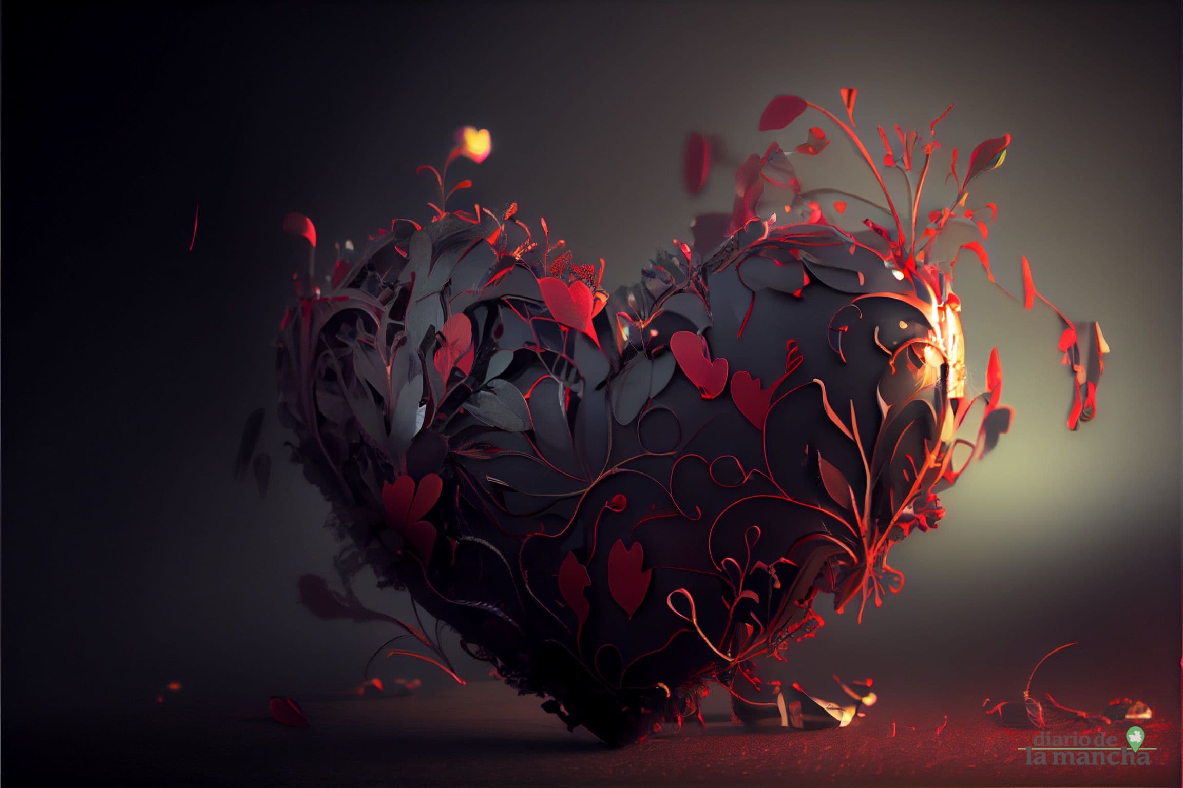Fondos de pantalla para compartir corazones de San Valetín 9