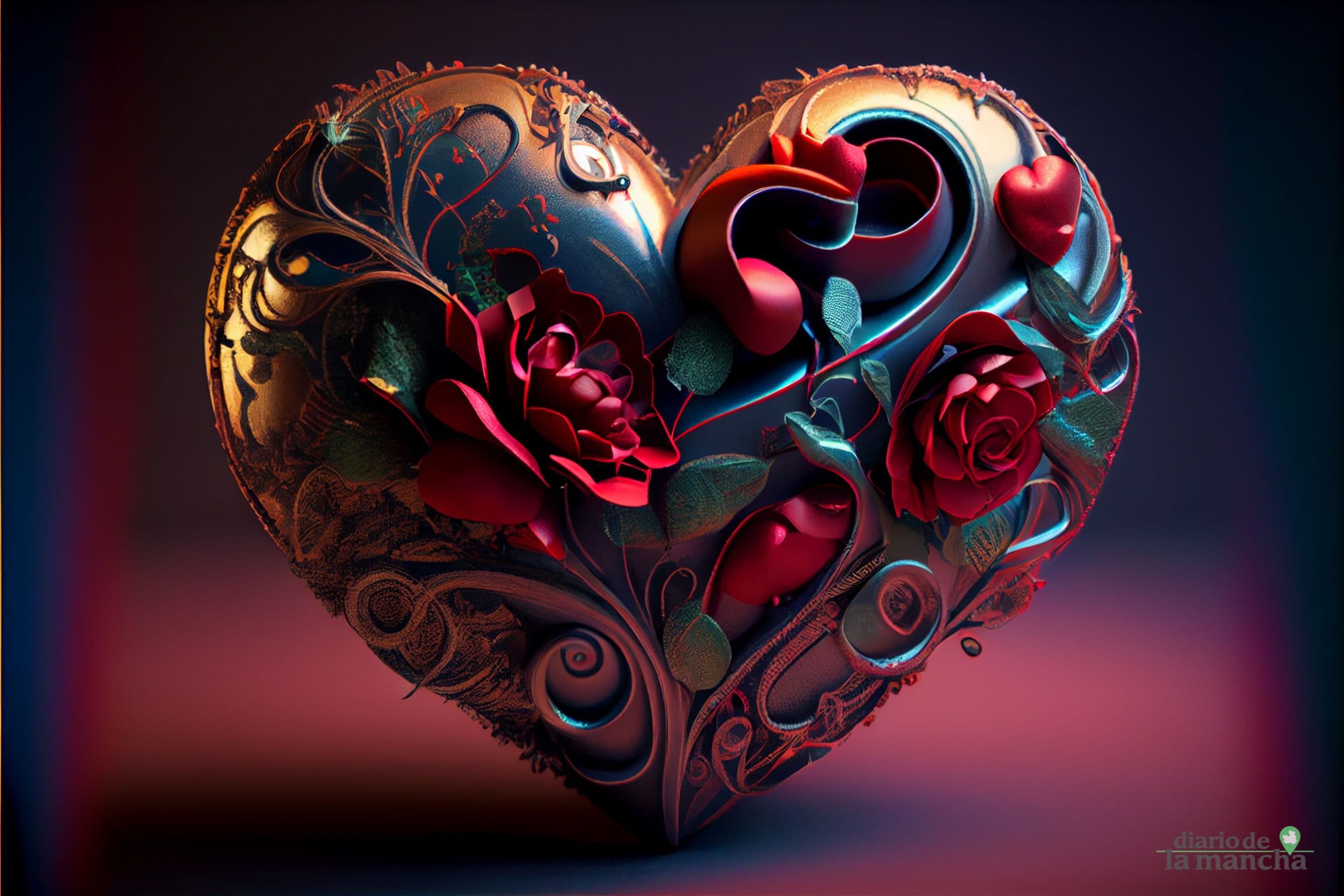 Fondos de pantalla para compartir corazones de San Valetín 16