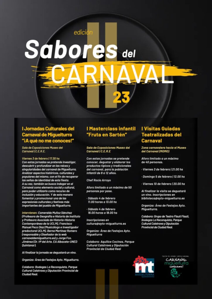 sabores del carnaval miguelturra 2023