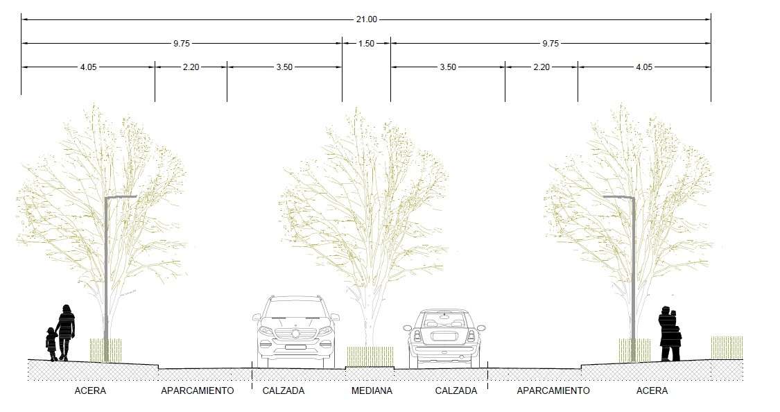  Reurbanización Sostenible de la Avenida Camilo José Cela