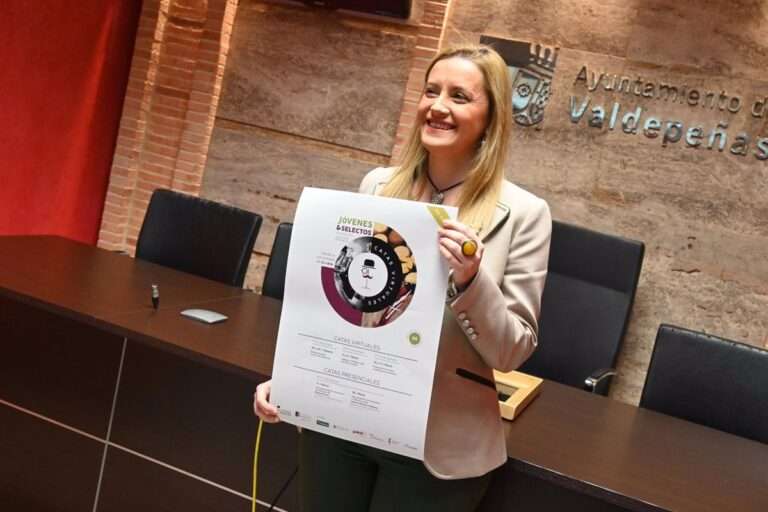La nueva edición de 'Jóvenes & Selectos' de Valdepeñas, del 24 de febrero al 18 de marzo, recupera la cata maridada