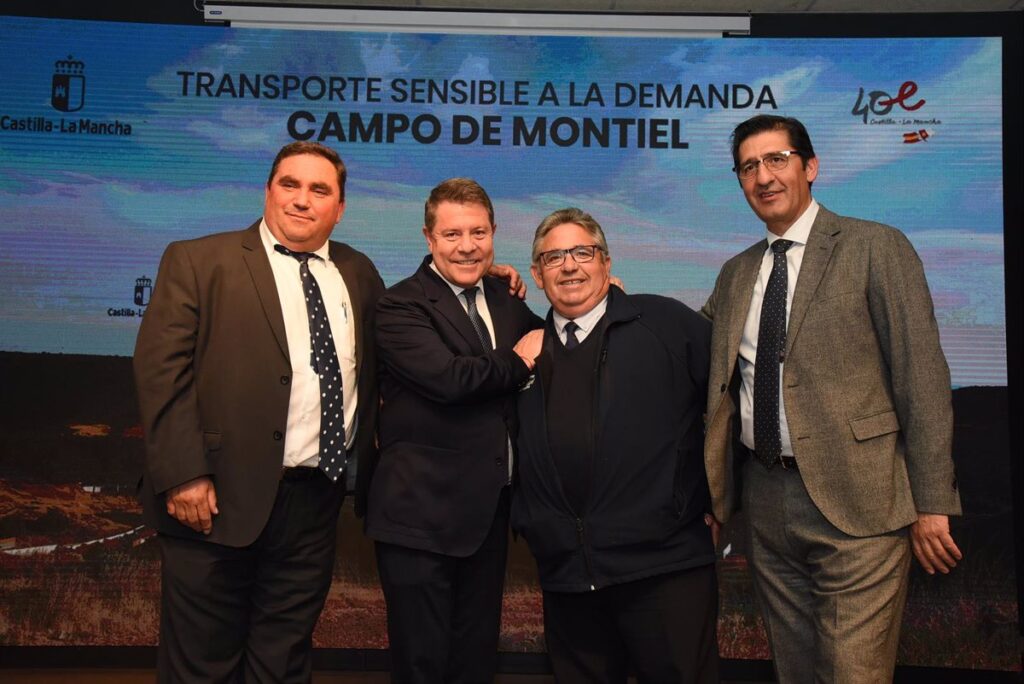 El Campo de Montiel estrena este lunes servicio de transporte bajo demanda para 18.000 habitantes