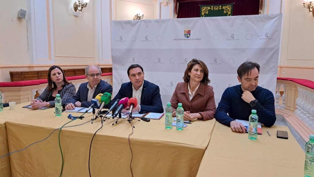 Diputación de Cuenca presume de legislatura "histórica" con una inversión que alcanza "los 164 millones de euros"