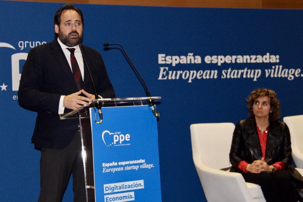 Núñez propone crear un "valle por la innovación" si gobierna para que CLM sea líder europeo en startups y emprendimiento
