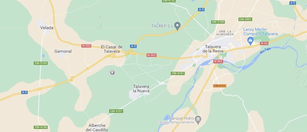 Un fallecido y tres heridos tras un choque entre dos turismos en Talavera de la Reina
