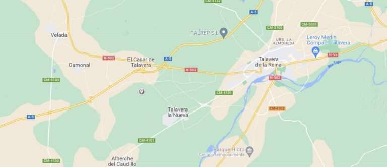 Un fallecido y tres heridos tras un choque entre dos turismos en Talavera de la Reina